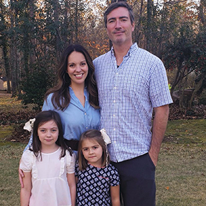 David Ellis, pictured with his family, joined the LAH Real Estate family in March 2021.